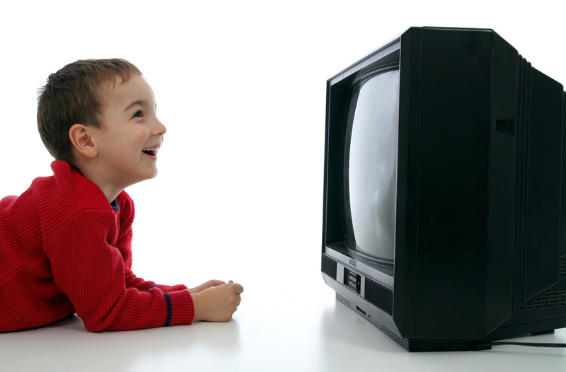 Illustration for article titled People Staring at Blank Television Screens